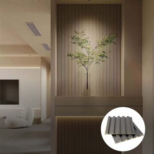 Solid WPC Fluted Wall Panel Solid WPC Fluted Wall Panel