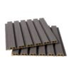 218x15mm WPC Fluted Wall Panel Wholesale WPC fluted wall panel wholesale 218x15mm wood plastic composite interior wall panel
