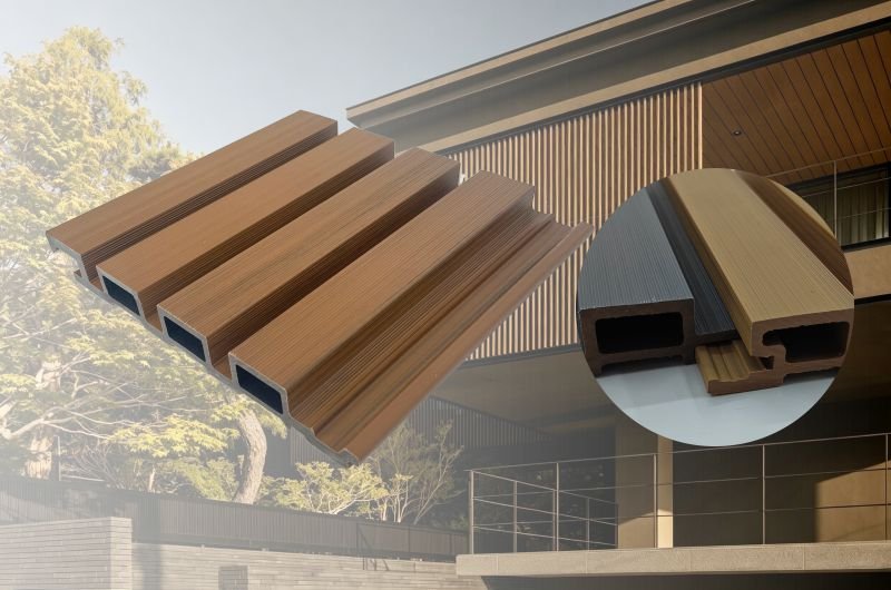 WPC Exterior Wall Cladding Manufacturer supplying co-extrusion outdoor wall panels