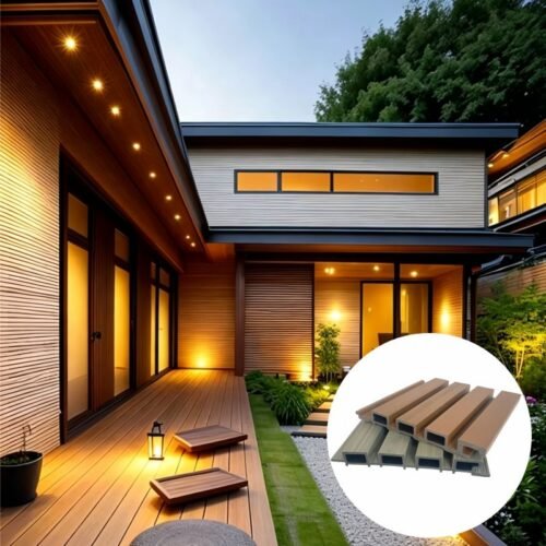 WPC Exterior Wall Cladding Manufacturer application