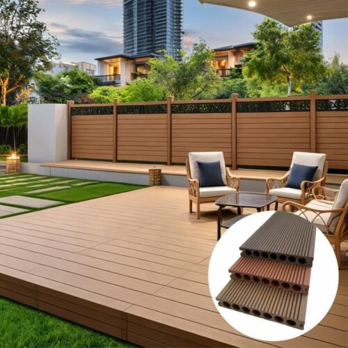 Outdoor WPC Decking Manufacturer Application