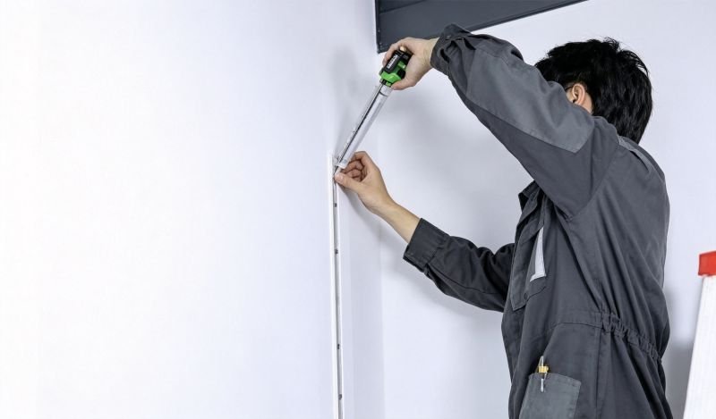 Bamboo Wood Fiber Wall Panel 15 Measure wall surface before Bamboo Wood Fiber Wall Panel installation