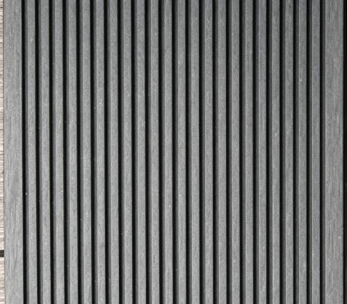 Outdoor WPC Wall Cladding Manufacturer 16 First generation Outdoor WPC Wall Cladding black exterior finish