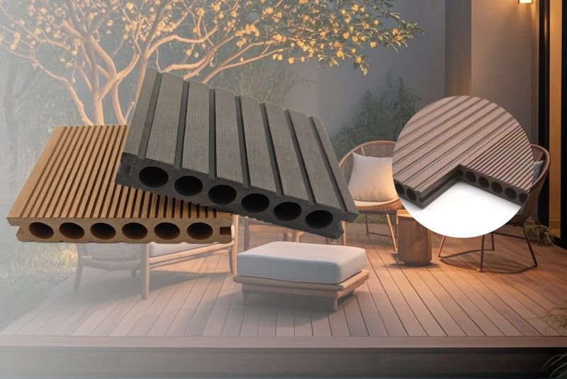 Outdoor WPC Decking Manufacturer waterproof composite decking board