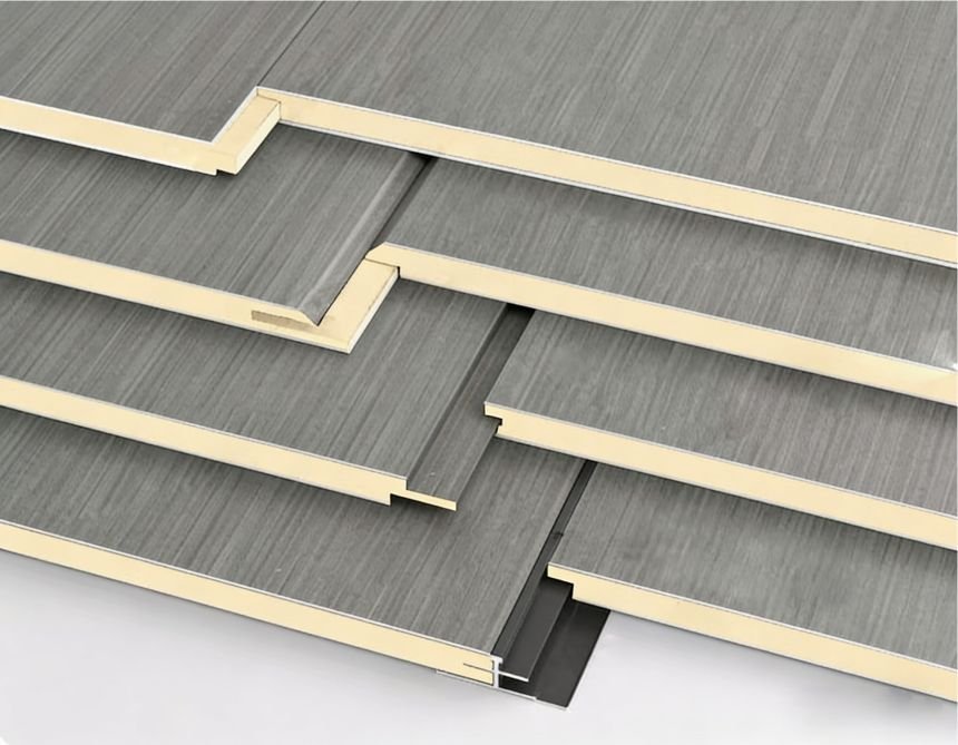 Impact Resistant Wall Panel Manufacturer 22 Side slotting installation of WPC anti collision wall panel and impact resistant wall panel with seamless U groove and V groove joints