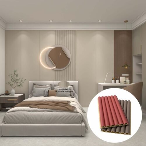 Fire Resistant WPC Wall Panel for Modern Interior Decoration