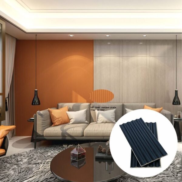 interior-wpc-wall-cladding-living-room-design Modern living room design with interior WPC wall cladding for decorative wall decoration